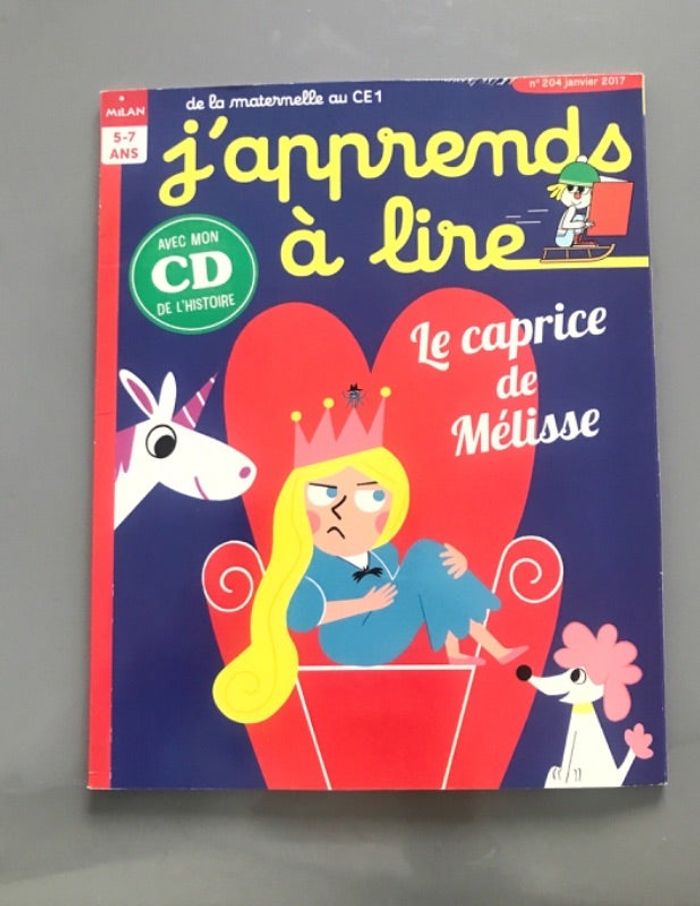 Livre J’apprends à lire Le Caprice de Mélisse