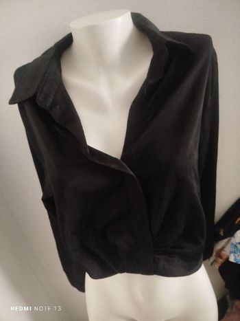 #kytieLfemme. Chemise courte manches longues taille L