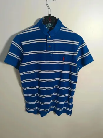 C12 polo bleu Raph Lauren S