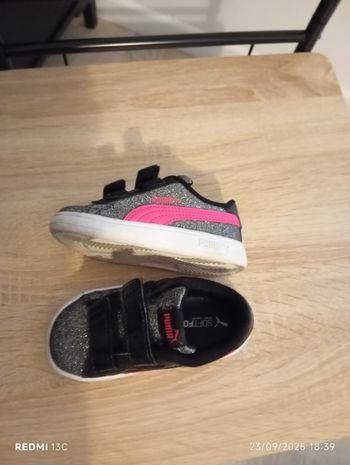 Baskets Puma bébé fille