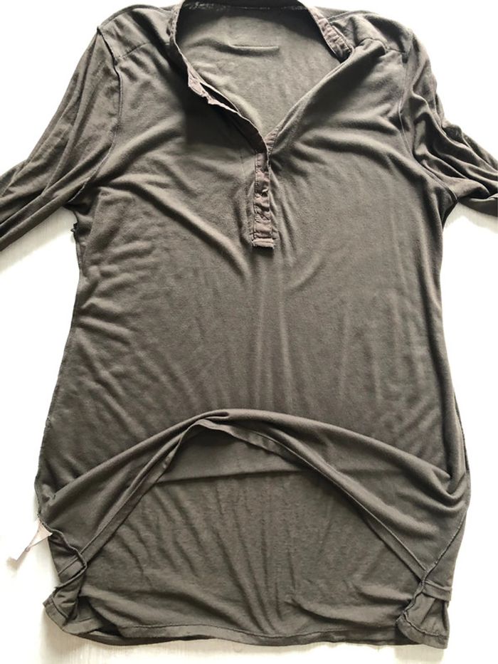 AN35: Tunique marron tdm T 44/46 - photo numéro 11