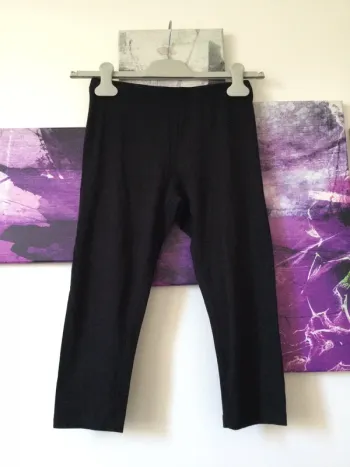 Legging court corsaire noir H&M 11-12 ans