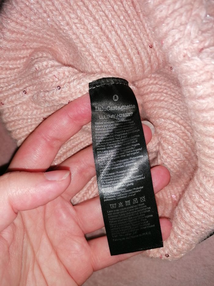 Bonnet rose pale - photo numéro 4