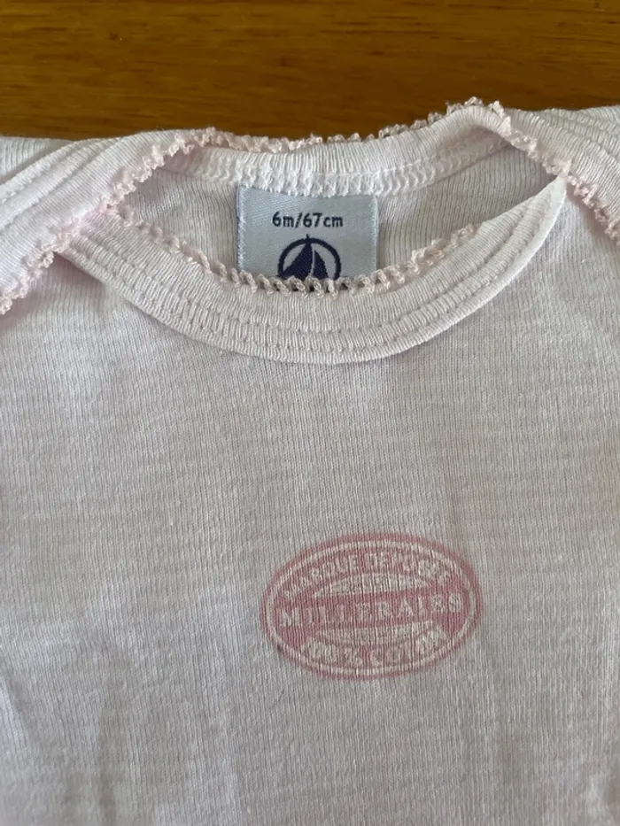 Lot 3 Pyjama coton sans pieds petit bateau 6 mois - photo numéro 4