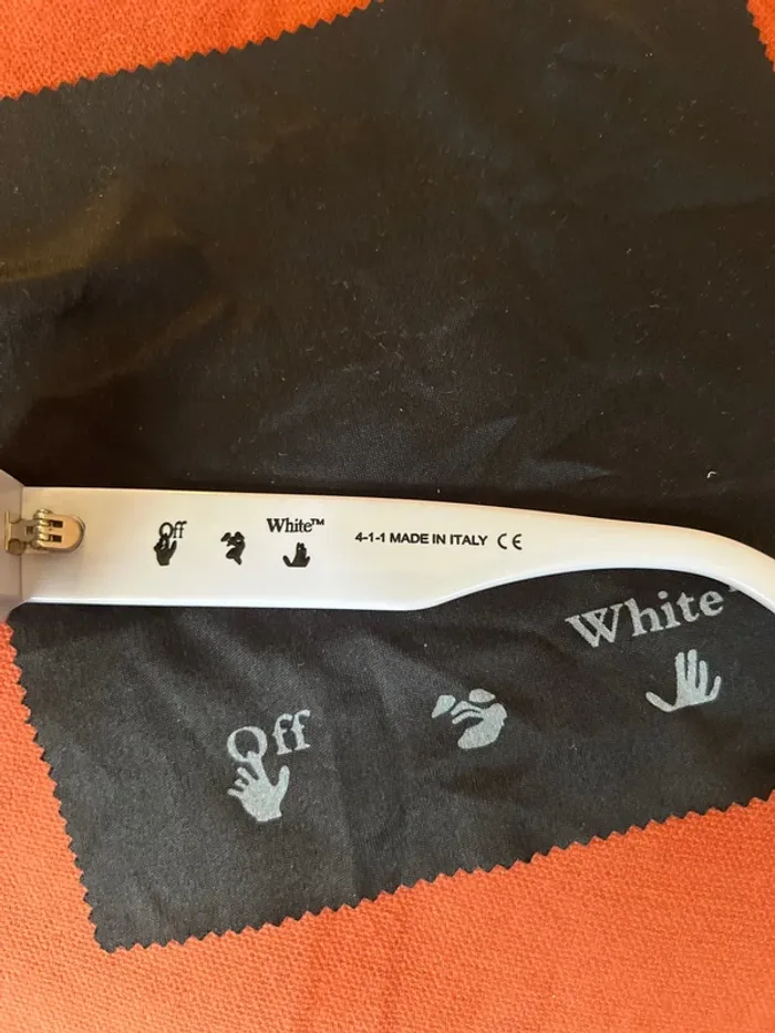 Lunettes de soleil officiel Off-White 2025 édition limitée rare - photo numéro 5