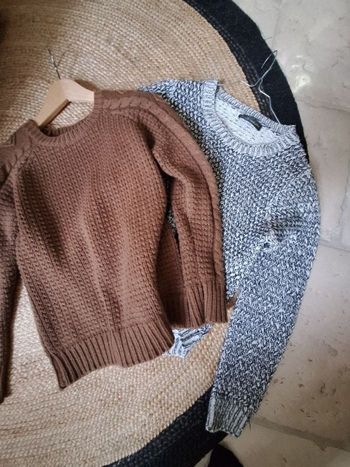 Lot de 2 pull en T 38
