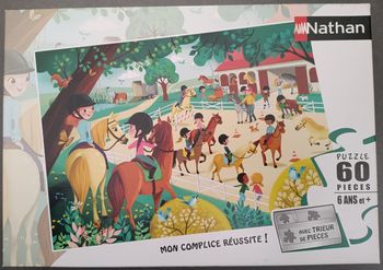 Puzzle cheval 60 pièces 