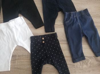 Lots leegings kiabi 3mois