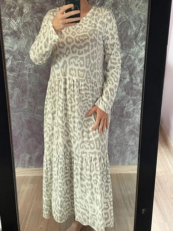 Robe longue couleurs douces