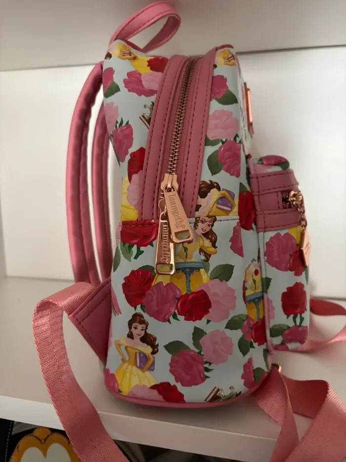Sac à dos Loungefly La Belle et la bête Disney - photo numéro 4