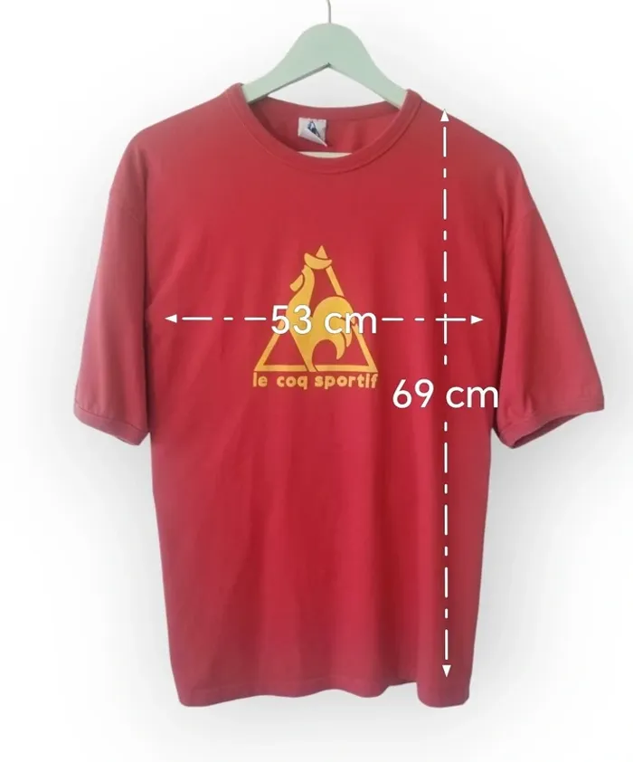 T-shirts vintage le coq sportif - photo numéro 4