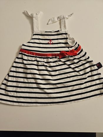 Robe  les petits coeurs a la mer