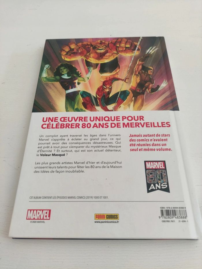 Marvel comics 1000 anniversaire 80 ans - photo numéro 3