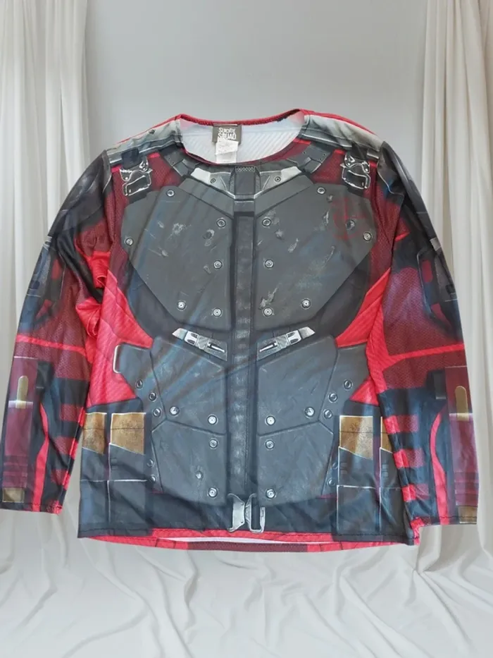 T shirt manche longue T.U suicide squad neuf - photo numéro 3