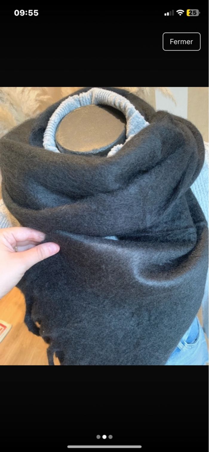 Écharpe noir - photo numéro 2
