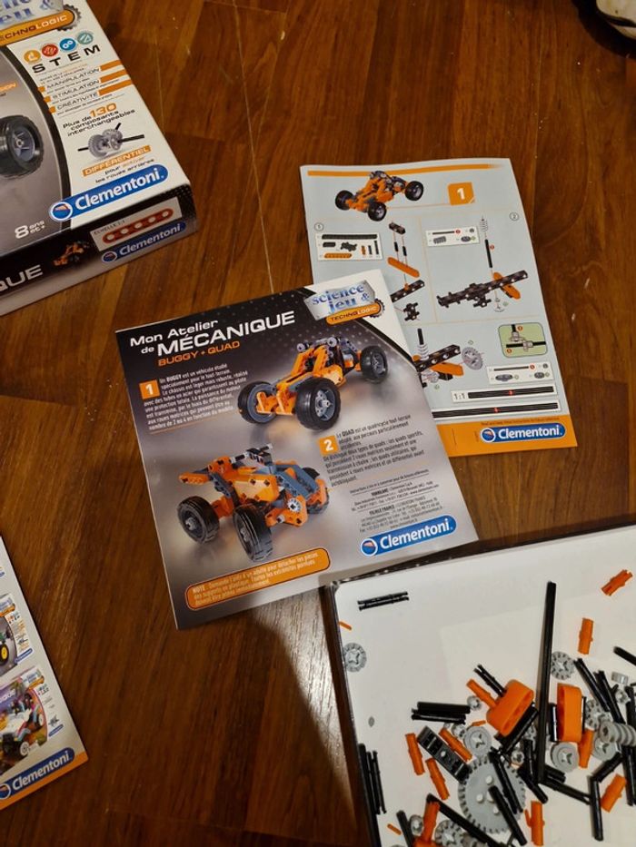Mon atelier mécanique Buggy + quad. Clémentoni. - photo numéro 2