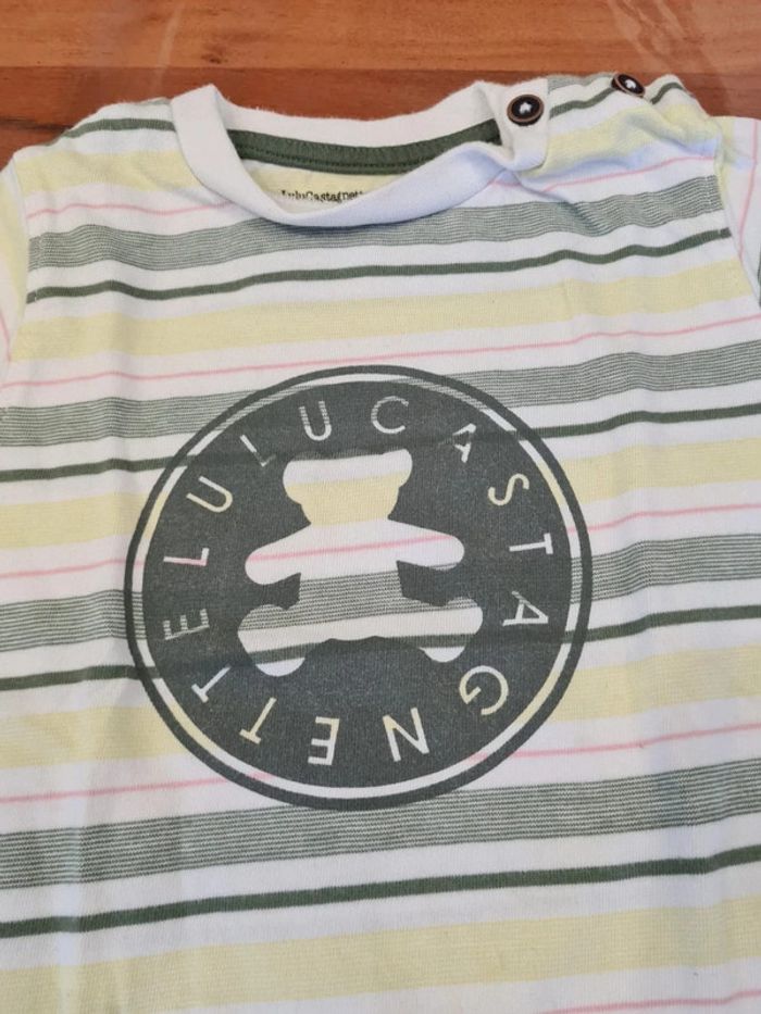 Lot 5 t-shirt été 18 mois - photo numéro 9