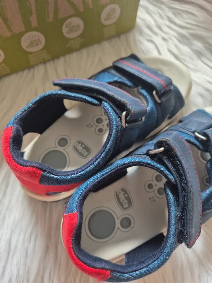Sandales garçon Chicco bleu marine – T27 - photo numéro 3
