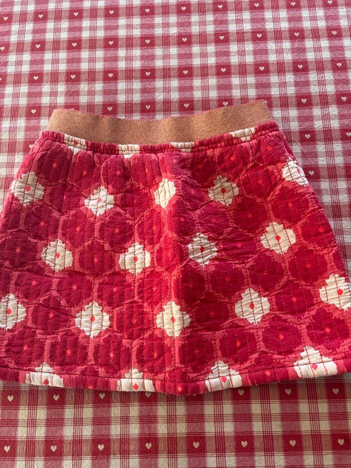 Jupe matelassée festive 10 ans