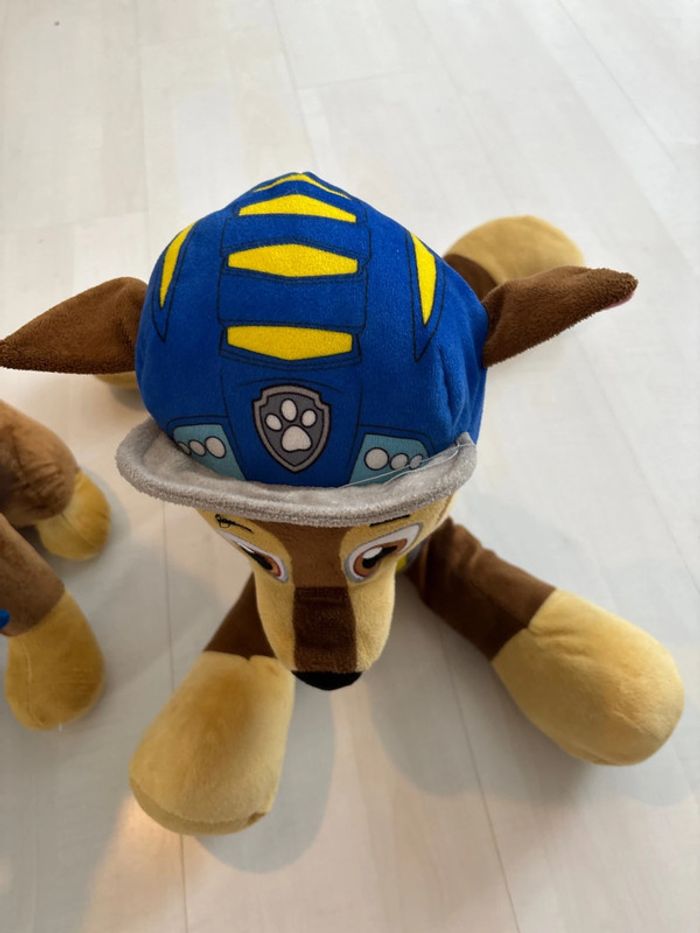 Lot de 2 grandes peluches paw patrol - photo numéro 5