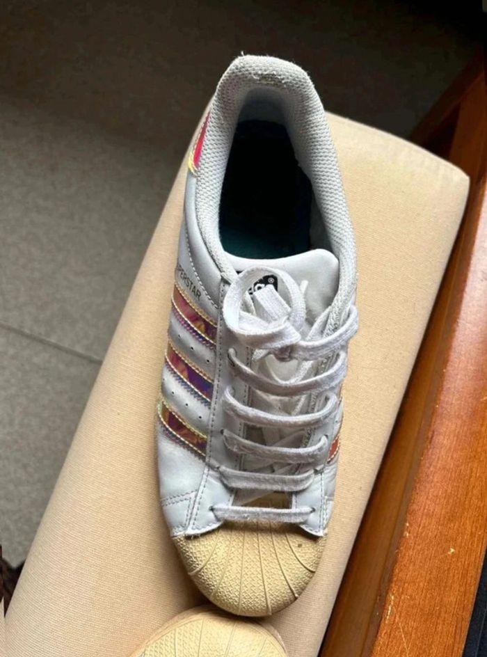 Adidas superstar taille 39 1/3 - photo numéro 3