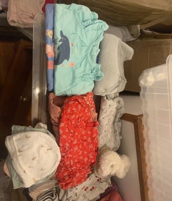 Lot vêtements bebe fille 