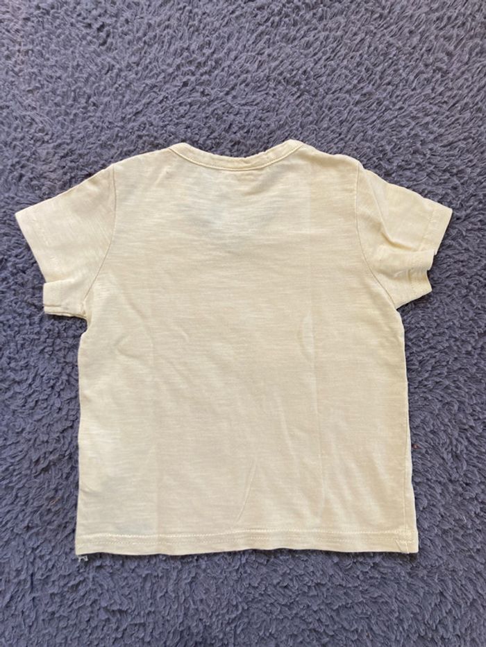 Teeshirt MC jaune 23 mois - photo numéro 2