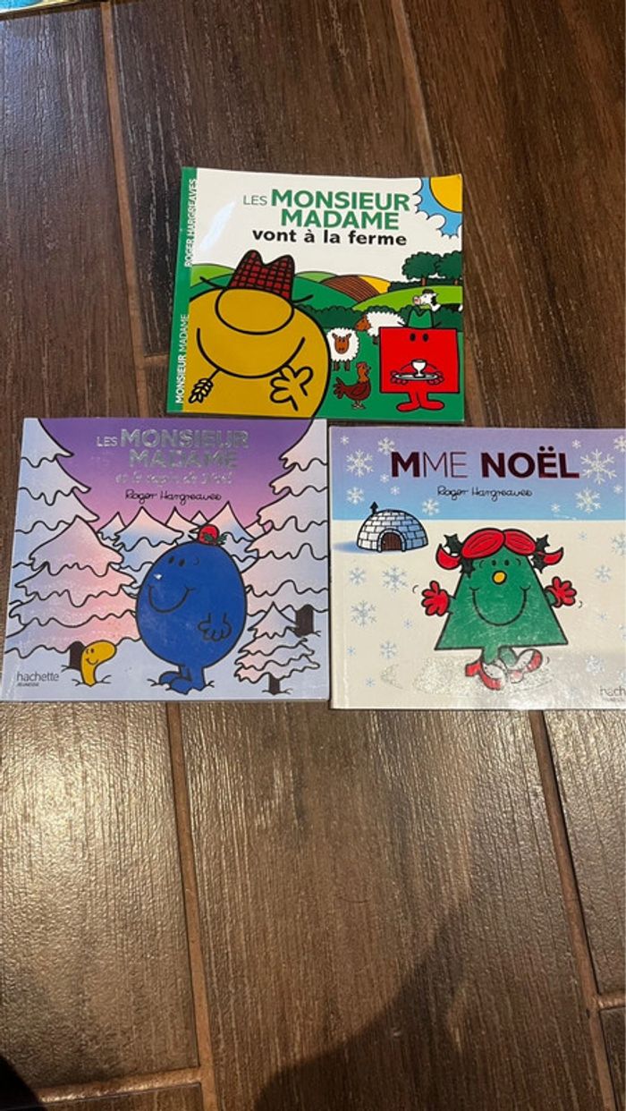 Livres monsieur madame