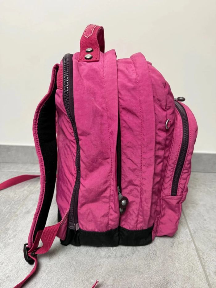 Cartable Kipling Rose grand modèle en très bon état - photo numéro 3