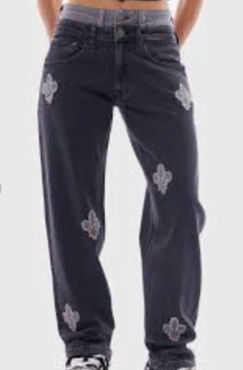 Jeans Elevens Paris Noir " Royal " 