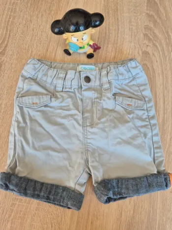 Short Okaïdi 12mois gris
