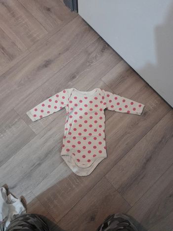 Body pois petit bateaux 6 mois