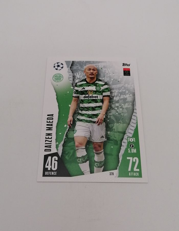 Carte Match Attax 2023-24 Daiza Maeda n°378 CELTIC FC. - photo numéro 2
