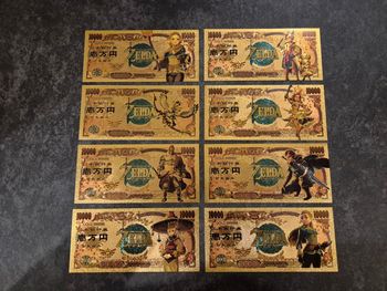 Billets OR à collectionner Link the Legend of Zelda