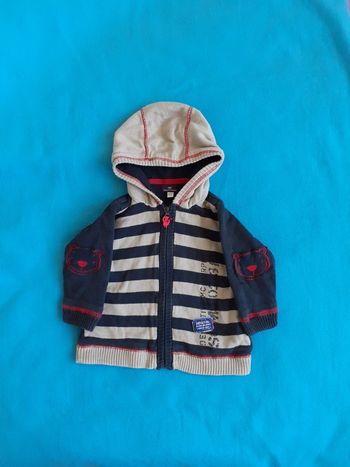 Gilet à capuche