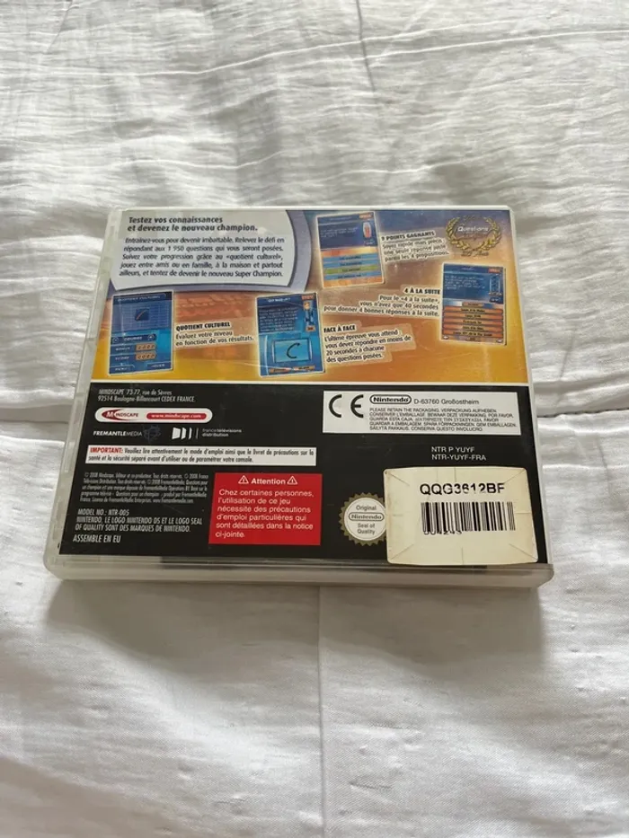 Jeu de ds question pour un champion - photo numéro 2