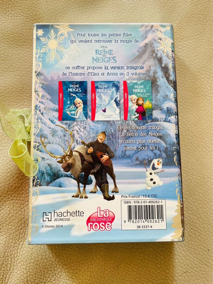 Coffret bibliothèque rose reine des neiges - photo numéro 3