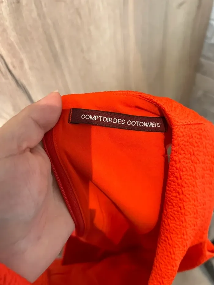 Robe orange taille XS - photo numéro 5