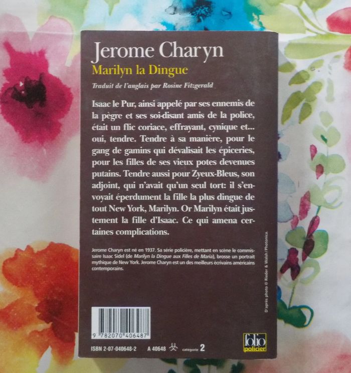 Marilyn la Dingue de Jérôme Charyn Ed. Folio Policier - photo numéro 2