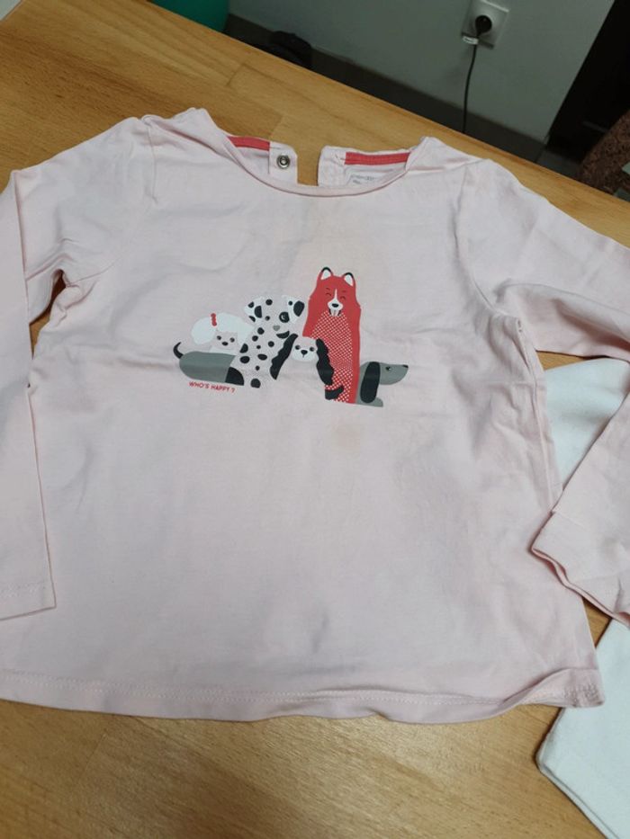 Lot tee shirt okaidi - photo numéro 2