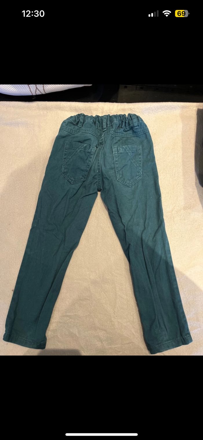 Pantalon vert 4 ans - photo numéro 4