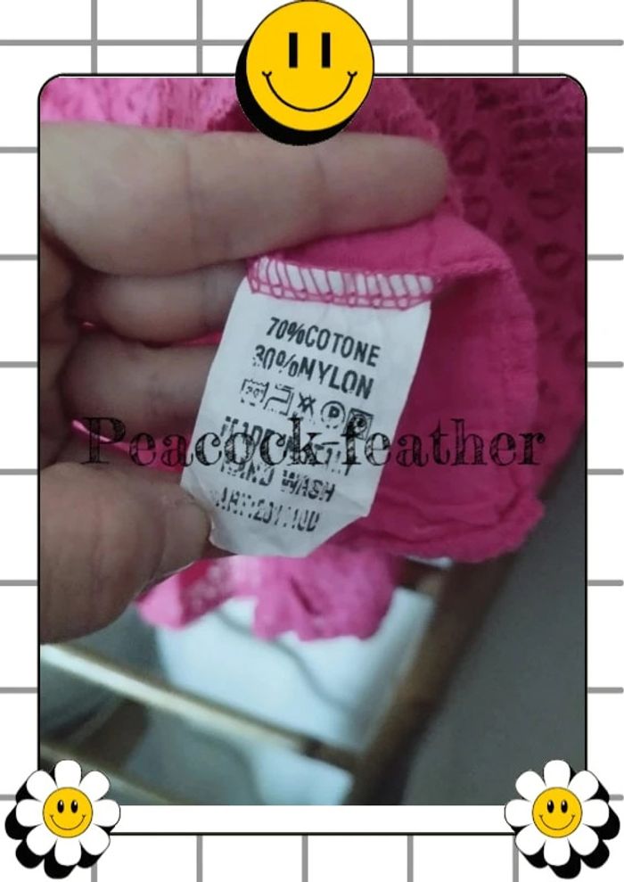 Tunique rose dentelle TU - photo numéro 4