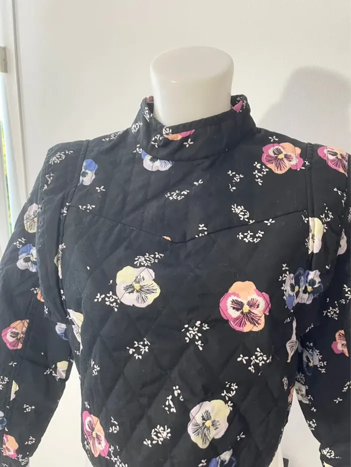 Veste courte fleurie - photo numéro 4