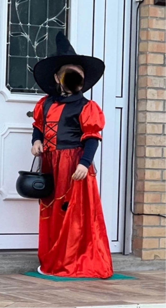 Robe sorcière + chapeau - photo numéro 8