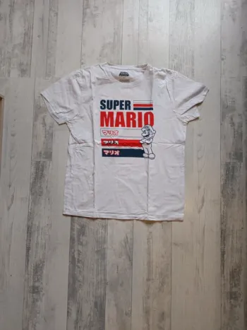 Tee shirt homme super mario