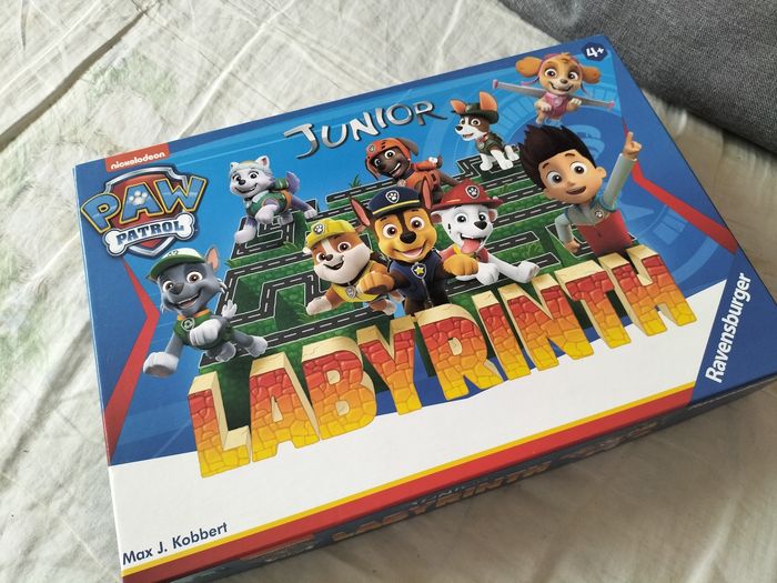 Jeu de société labyrinth paw patrol