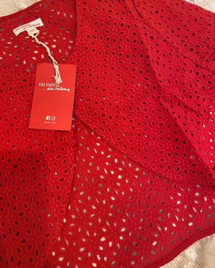 Boléro gilet Dpam Du pareil au même taille 12 ans Neuf - photo numéro 5