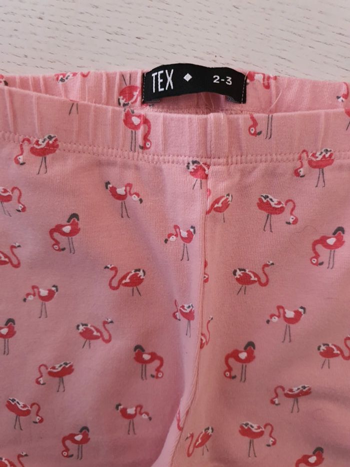 3 leggings  3/4  tex 36 mois - photo numéro 2