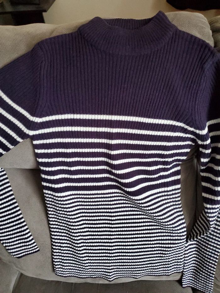 Pull rayé - photo numéro 2