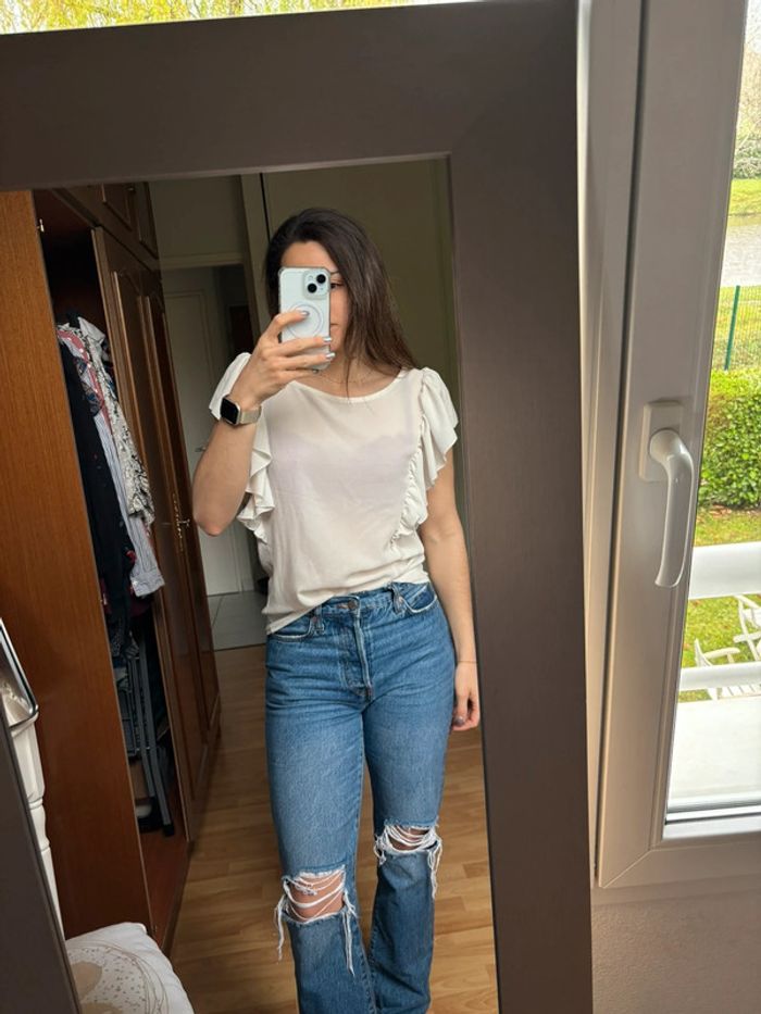 Blouse blanche
